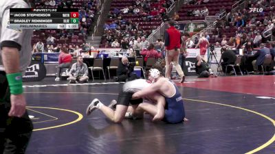 189 lbs Preliminaries - Jacob Stephenson, Waynesburg vs Bradley Renninger, Blue Mt