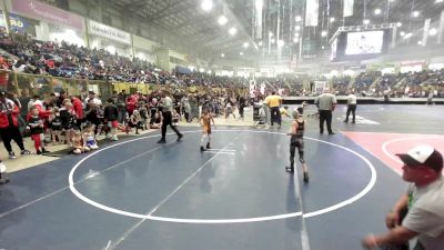 46 lbs Round Of 16 - Dwayne Lopez, Team Garcia WC vs Max Cordova, Sierra Grande Panthers