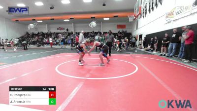 100-110 lbs Rr Rnd 2 - Bryce Rodgers, RAW vs Joseph Arsee Jr, Raw Wrestling Club