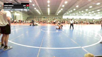 145 lbs Rr Rnd 1 - Aiden Roman, OBWC Red vs Luke Lilley, MF Young Bucks
