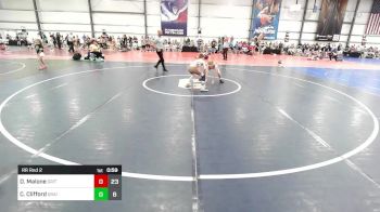 80 lbs Rr Rnd 2 - Dane Malone, Grit Mat Club Blue vs Coda Clifford, Grain House Grapplers