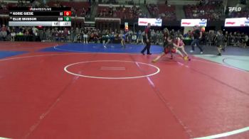 123 lbs Cons. Round 4 - Korie Giese, NW Spartans vs Ellie Munson, Unattached