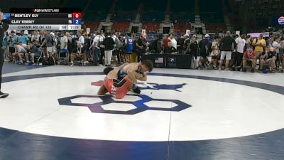 157 lbs Champ. Rd Of 128 - Bentley Sly, North Carolina vs Clay Kimmy, Pennsylvania
