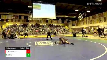 106 lbs 7th Place Match - Ahad Sohail, Capistrano Valley H S vs ERNIE VIGIL, Pioneer (Whittier)