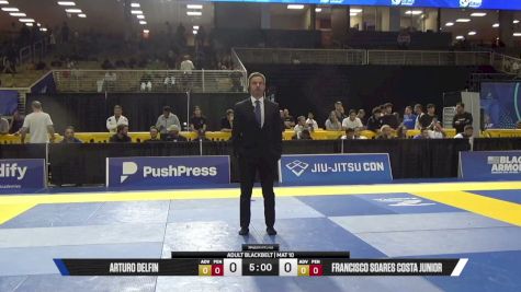 Francisco Soares Costa Junior vs Arturo Delfin 2026 Pan Jiu Jitsu IBJJF Championship