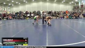 85 lbs Round 3 (6 Team) - Dane Arnoldi, Wyoming Brown vs Logun Pankratz, South Dakota Lightning