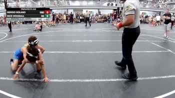 72 lbs Round 2 (8 Team) - Sergio Bolano, RedNose WS vs Nick Woodall, New England Gold