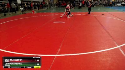 97 lbs Cons. Round 2 - Grahm Jacobson, NRHEG vs Levi Moenkedick, Hibbing