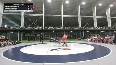 145 lbs Audrey Robinson, Oregon vs Makayla Dixon, Nebraska