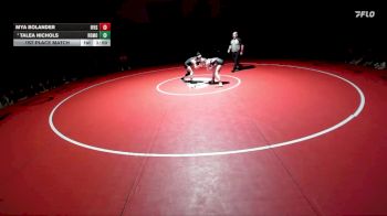115 lbs 1st Place Match - Talea Nichols, Rocky Mountain vs Mya Bolander, Idaho Falls