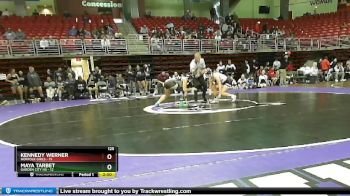 125 lbs Round 6 (8 Team) - Maya Tarbet, Garden City HS vs Kennedy Werner, Norfolk Girls