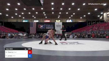 62 kg Semis - Kalob Ybarra, Bear Cave Wrestling Club vs Trevor Jones, Apex Wrestling Academy