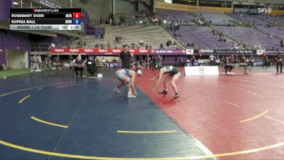 138 lbs Round 1 (16 Team) - Sophia Ball, Aurora vs Rosemary Dodd, Bethany