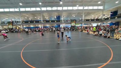 100 lbs Champ. Round 1 - Emma Moya, Unattached vs Karter Eusterwiemann, Unattached