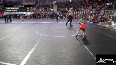 40 lbs Quarterfinal - Rhett Soetaert, Tonganoxie vs Chase Depew, Derby