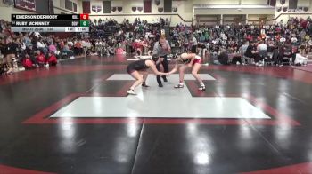 130 lbs 15th Place Match - Emerson Dermody, Williamsburg vs Ruby McKinney, Denver