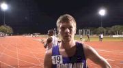 Trevor Dunbar (Portland) after the 5k at the 2011 Payton Jordan Invitational