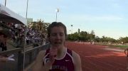 Kara De Walt (Montana) heat 2 steeple winner at the 2011 Payton Jordan Invitational