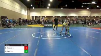 102 lbs Semifinal - Elias Koonce, Illinois vs Austin King, Georgia