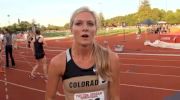 Emma Coburn PR & A standard 9:40 steeple champ 2011 Payton Jordan Invite