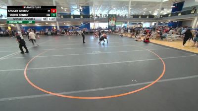 175 lbs Champ. Round 2 - Chris Dennis, Unattached vs Kholby Armijo, Paw Paw