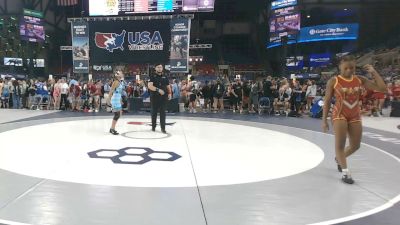 115 lbs Cons. Rd Of 64 - Jameiah Johnson, Nebraska vs Kayla Coletta, New Jersey
