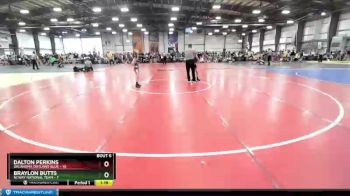 68 lbs Rd# 3 12:00pm Friday - Dalton Perkins, Oklahoma Outlaws Blue vs Braylon Butts, NCWAY National Team