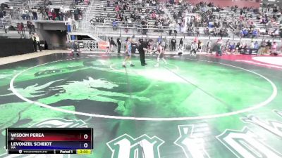 73 lbs Quarterfinal - Wisdom Perea, ID vs Levonzel Scheidt, WA