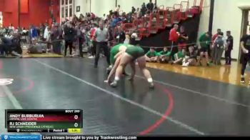 285 lbs Champ. Round 2 - Andy Burburijia, Crystal Lake (SOUTH) vs RJ Schneider, New Lenox (PROVIDENCE CATHOLIC)