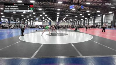 170 lbs Round Of 64 - Colton Mcguire, VA vs David Borodziuk, NJ