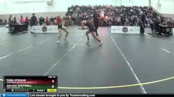 123 lbs Semis & 3rd Wb (16 Team) - Tara Othman, Southern Oregon University vs Salyna Shotwell, Life University