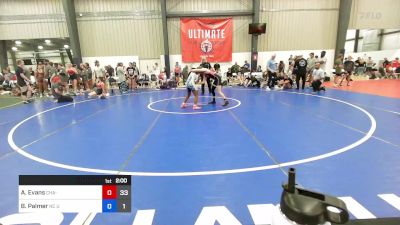 46 kg Rr Rnd 3 - Alexandria Evans, Charlies Angels- Pink vs Bri Palmer, NC United