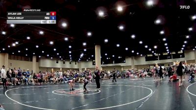 62 lbs Round 1 (4 Team) - Aylah Lee, Alabama Elite Red vs Willa Kelly, Patriot WC- White