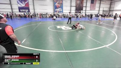 48 lbs Rd# 5- 3:45pm Friday Final Pool - Rhett Jenkins, PA Blue vs Israel Jimenez, SouthWest Elite