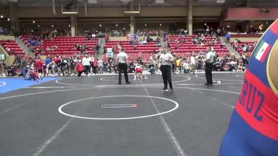 140 lbs Cons. Round 2 - Corbin Arbuckle, Chase County Wrestling Club vs Jose Coreno, Hugoton Wrestling Club