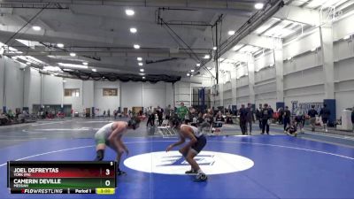 141 lbs Champ. Round 1 - Joel DeFreytas, York (PA) vs Camerin Deville, Messiah