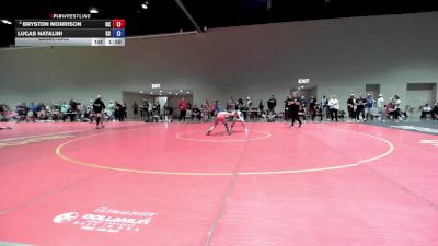 82 lbs Champ. Round 2 - Bryston Morrison, OK vs Lucas Natalini, KS