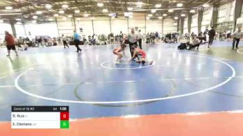 80 lbs Consi Of 16 #2 - Rocco Ruiz, FL vs Elias Clemans, WA