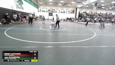 75 lbs Cons. Semi - Grant Lottmann, Greater Heights vs Van Richardson, Prodigy Wrestling