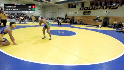 153 lbs Quarterfinal - Alias Raby, Anderson vs Nick Schwartz, Delbarton (NJ)
