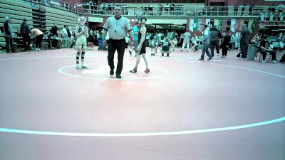 14U - 80/84 Cons. Round 3 - Koda Kwiatkowski, Indiana vs Acelynn Bausch, Oak Hill Wrestling Club