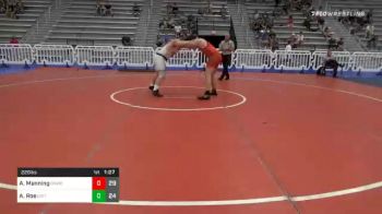 220 lbs Prelims - Aiden Manning, Great Neck Red vs Aden Roe, Grit Mat Club HS