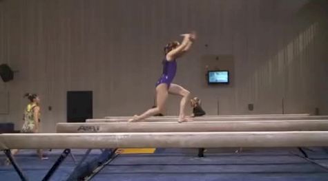 Maggie Nichols Beam Routine in Training, 2011