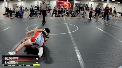 100 lbs Finals (2 Team) - Chase Millan, Mat Warriors Red vs Ray Burdette, SC Prep