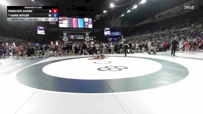 140 lbs Champ. Rd Of 64 - Penelope Juarez, WI vs Karis Butler, WA