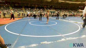 64 lbs Consi Of 8 #1 - Ryland Peters, Claremore Wrestling Club vs Copper Dewey, Tulsa Blue T Panthers
