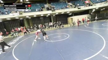 175 lbs Cons. Round 3 - Marco Rafael, Glenbard North vs Noah Langston, Unattached