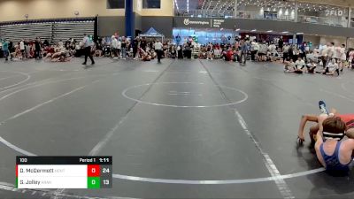 100 lbs Round 3 (4 Team) - George Jolley, Kraken vs Daniel McDermott, North Carolina National Team