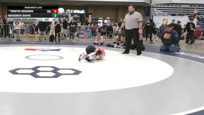 59 lbs Cons. Sub-semis - Tristin Seeders, Derby City Legends - LLC vs Maverick Davis