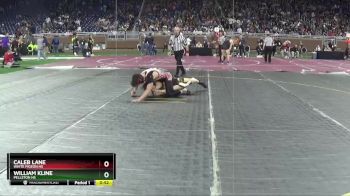 D4-165 lbs Cons. Round 1 - William Kline, Pellston HS vs Caleb Lane, White Pigeon HS